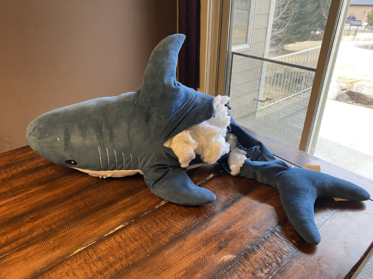 Whodonit? (Plush) Shark Attack and Restoration